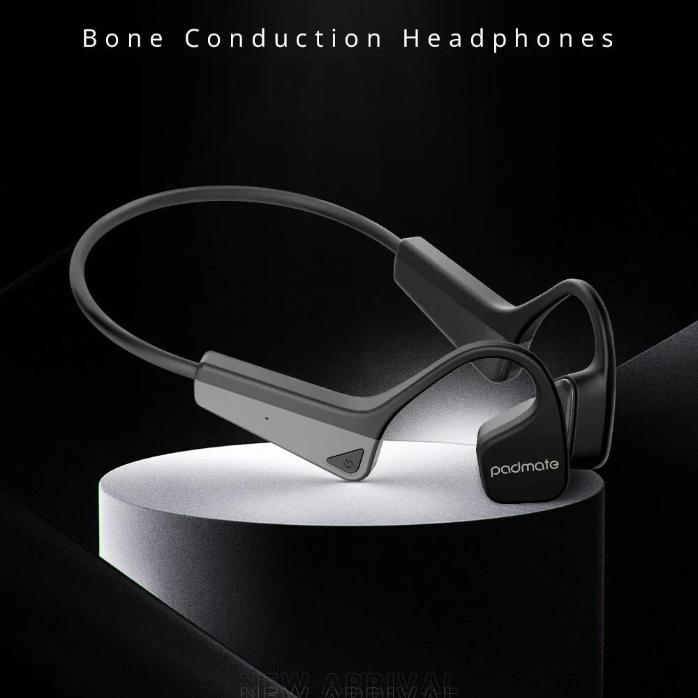 Padmate Black Wireless‎ Headphones
